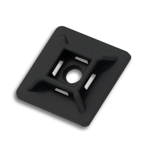 Podstawka montażowa samoprzylepna z otworem 19 x 19mm czarna do opasek zaciskowych 100 szt.png