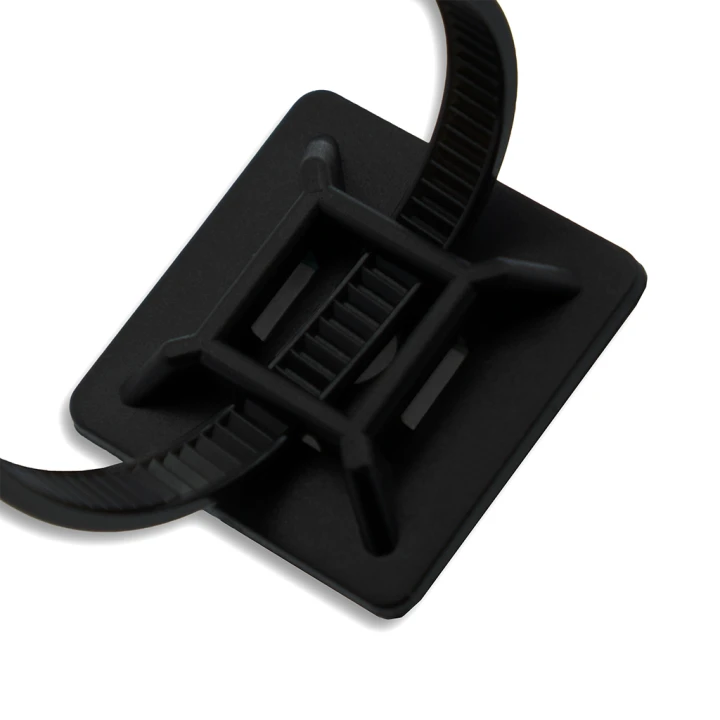 Podstawka montażowa samoprzylepna z otworem 19 x 19mm czarna do opasek zaciskowych 100 szt.png